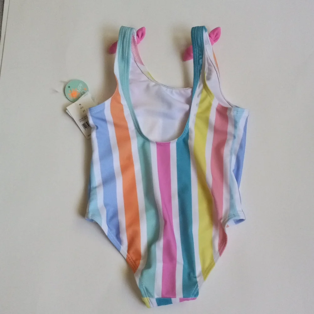 GIRLS ONE PIECE MULTICOLOR BATHING SUIT